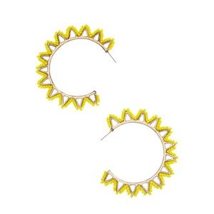 Baublebar Mariza Hoop Earrings in Yellow